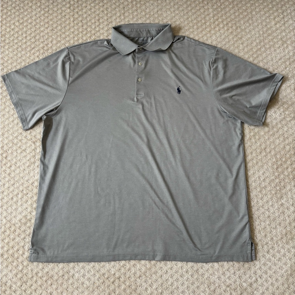 Polo by Ralph Lauren Gray Performance Polo Shirt